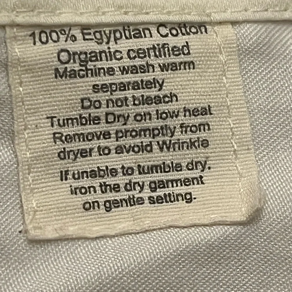 100% Egyptian certified organic Cotton Full/ queen  size  Bedshirt